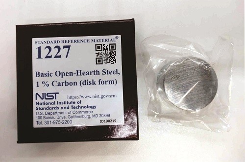 SRM 1227 堿性開敞式鋼，1%碳標準品