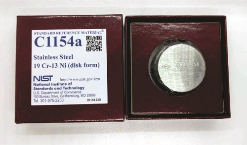 SRM 1155a 不銹鋼(Cr18Ni12Mo2)標準品