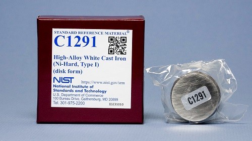 SRM C1291 高合金白口鑄鐵(鎳硬，I型)標準品