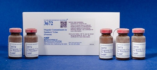 SRM 3672  吸煙者尿液中的有機污染物(冷凍)標準品