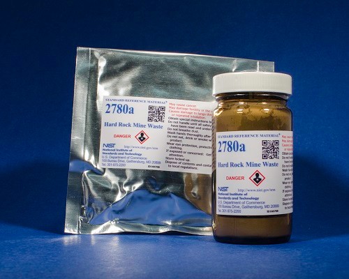 SRM 2780 硬巖礦廢料標準品