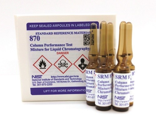 SRM 870  液相色譜柱性能試驗混合物標準品
